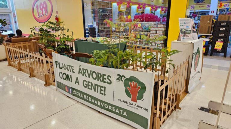 Plantando no Praça celebra o Dia da Árvore com foco na educação ambiental em Araçatuba