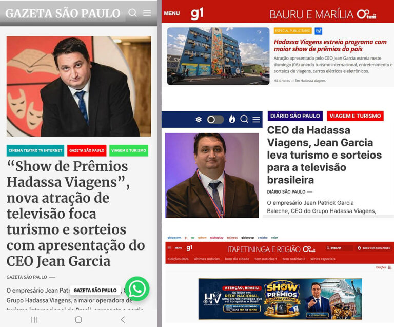 Show de prêmios hadassa viagens: união de turismo e entretenimento estreia na rede TV!
