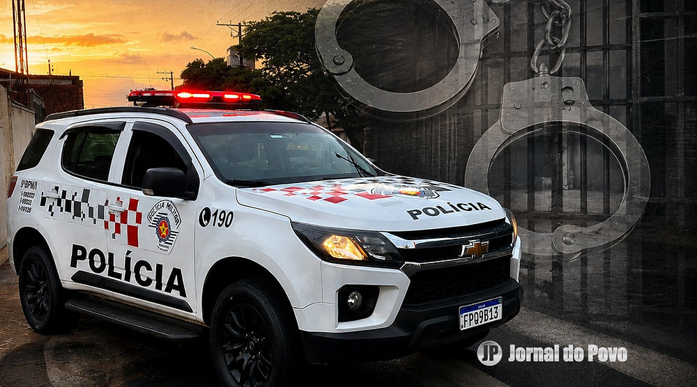 Ação rápida da PM resulta em prisão de ladrão após roubo em Marília