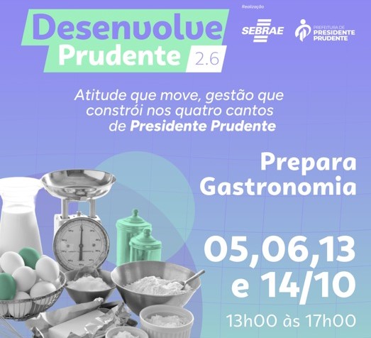 Presidente Prudente abre inscrições para capacitações gratuitas e impulsiona empreendedorismo