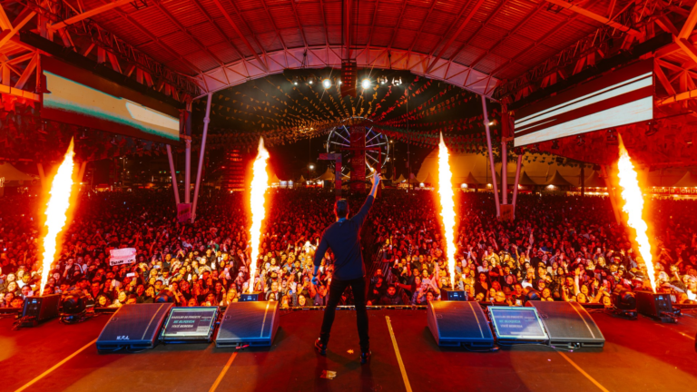 A aguardada chegada: Maroon 5 transforma Rio Preto em palco global