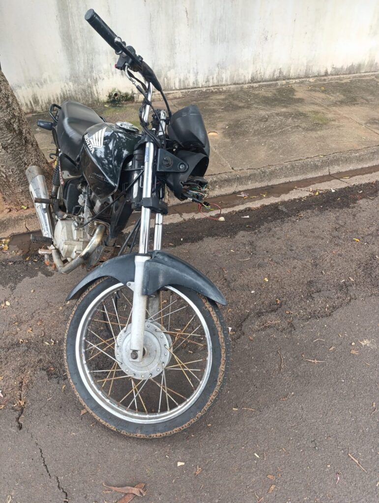 Motocicleta furtada em Birigui é localizada e devolvida ao dono após denúncia de morador