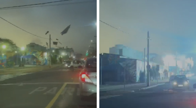 Vendaval e chuvas fortes: estragos no Noroeste Paulista