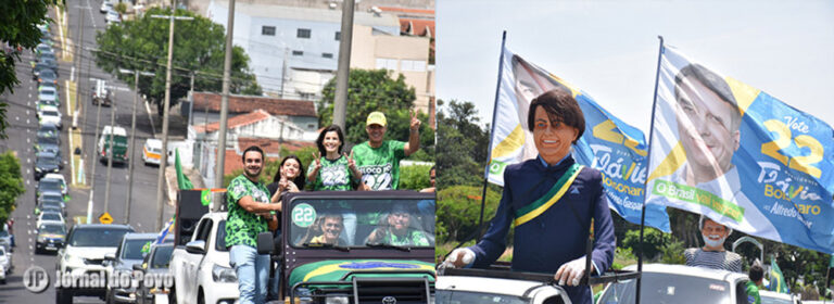 Mega carreata em Marília: mobilização bolsonarista marca véspera do segundo turno