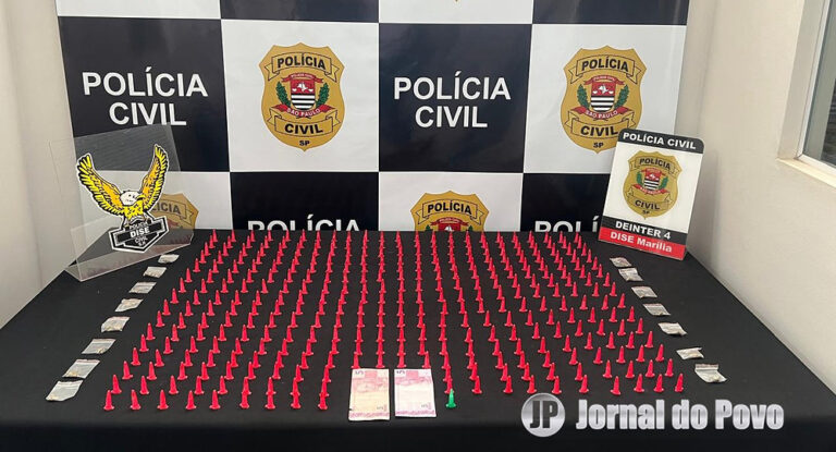 Operação da DISE em Marília flagra adolescente por tráfico de drogas