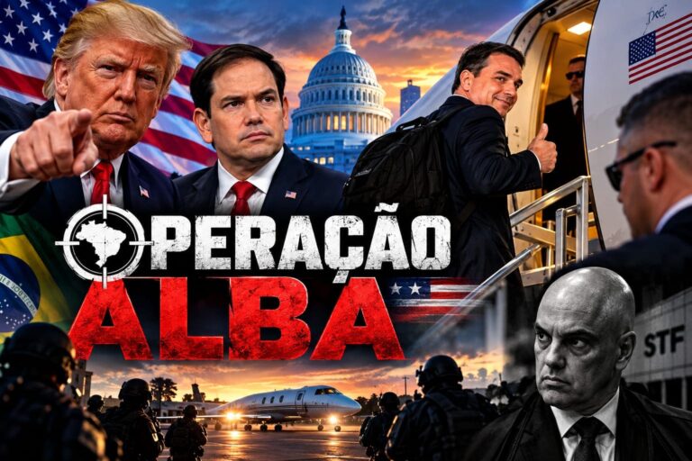 Operação Alba: Rumores de exílio de Flávio Bolsonaro persistem em meio à falta de confirmação